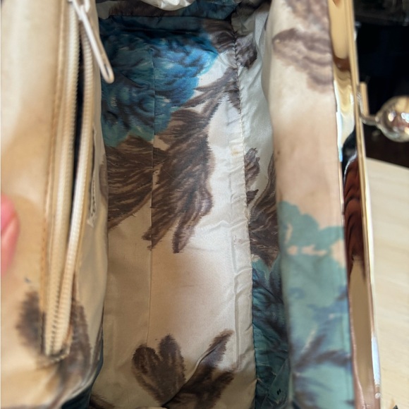 Aqua Glenda Gies quilted bag - Picture 6 of 9